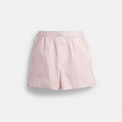 Coach Boxer Shorts Pink Multi