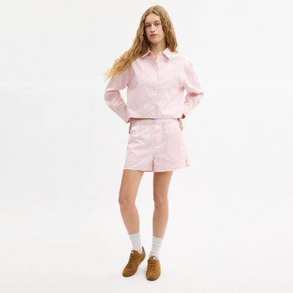 Coach Boxer Shorts Pink Multi