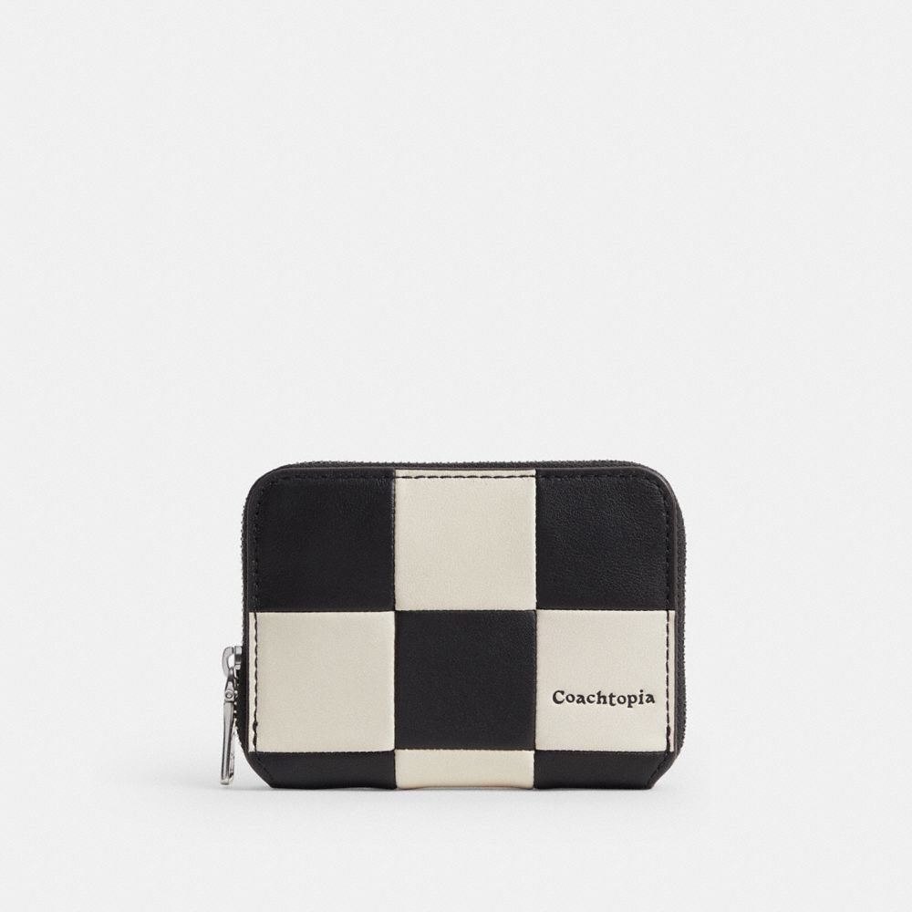Coach Alter/Ego Zip Around Wallet Black Chalk