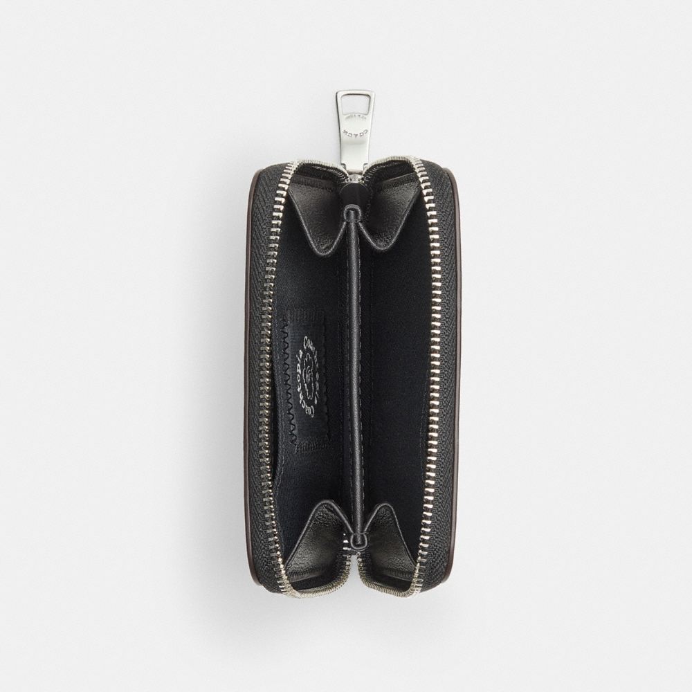 Coach Alter/Ego Zip Around Wallet Black Chalk