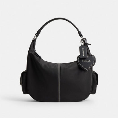 Coach Cargo Shoulder Bag Black