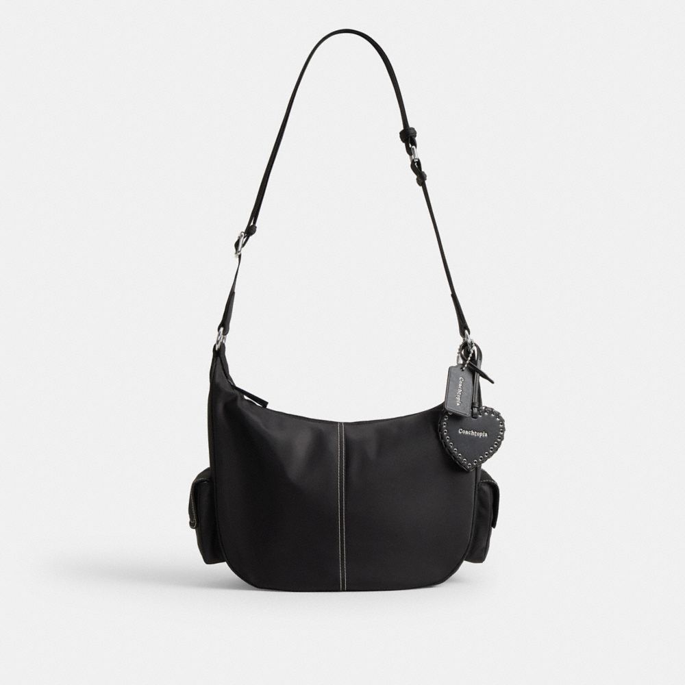 Coach Cargo Shoulder Bag Black