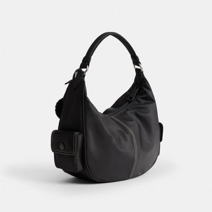 Coach Cargo Shoulder Bag Black