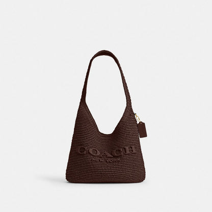 Coach Brooklyn Shoulder Bag 28 Brass Maple