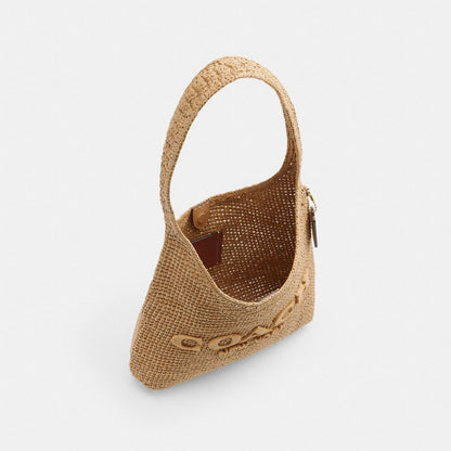 Coach Brooklyn Shoulder Bag 28 Brass Natural