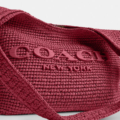 Coach Brooklyn Shoulder Bag 28 Brass Dark Fuchsia