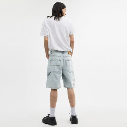 Coach Signature Denim Shorts East River Wash