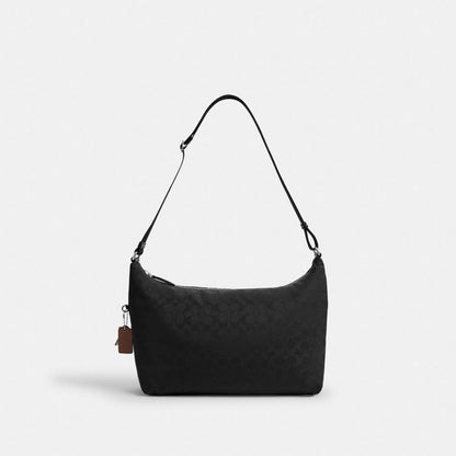 Coach Leo Crossbody In Signature Nylon Black