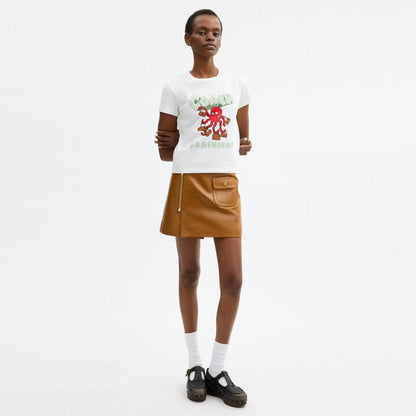 Coach Coach | Brain Dead Octopus 90's T Shirt White
