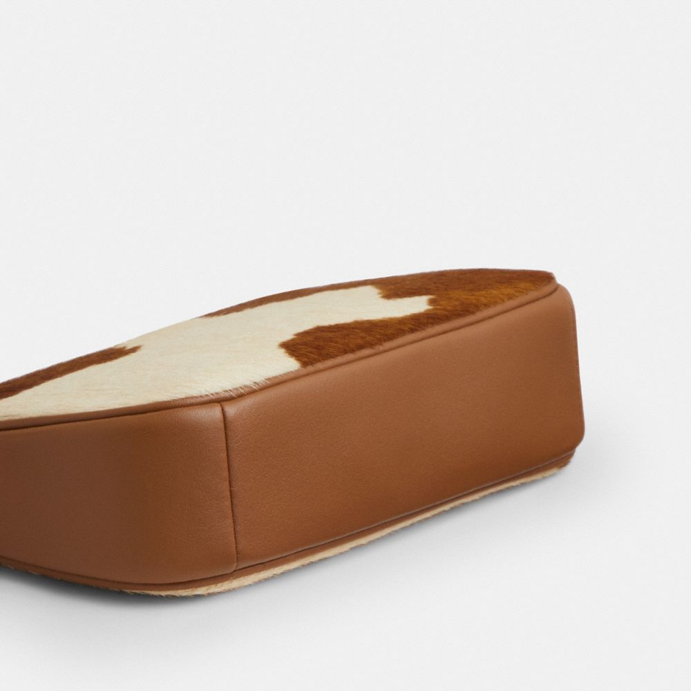 Coach Nolita 19 In Haircalf With Cow Print Gold Cow Multi