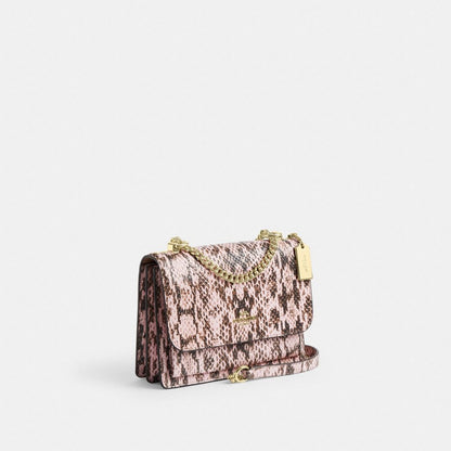 Coach Klare Crossbody Bag Gold Pink