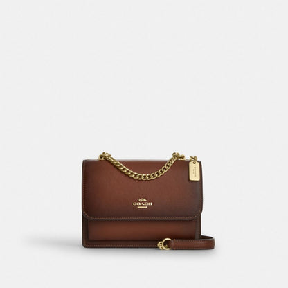 Coach Mini Klare Crossbody Bag Gold Redwood