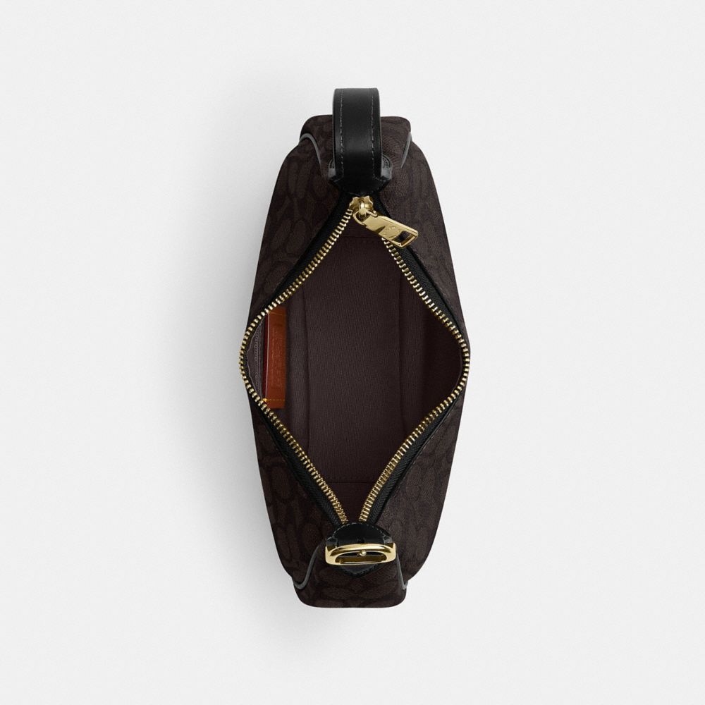 Coach Emily Shoulder Bag In Signature Canvas India | Kicks Machine