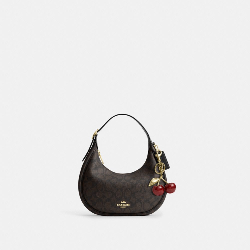 Coach Emily Shoulder Bag In Signature Canvas India | Kicks Machine