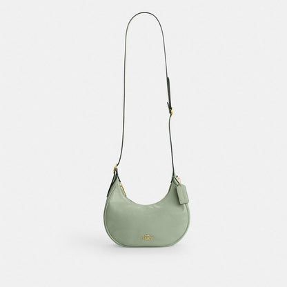 Coach Emily Shoulder Bag Gold Light Pistachio