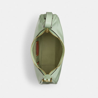 Coach Emily Shoulder Bag Gold Light Pistachio