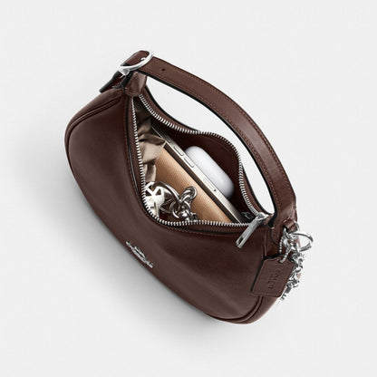 Coach Emily Shoulder Bag Silver Maple