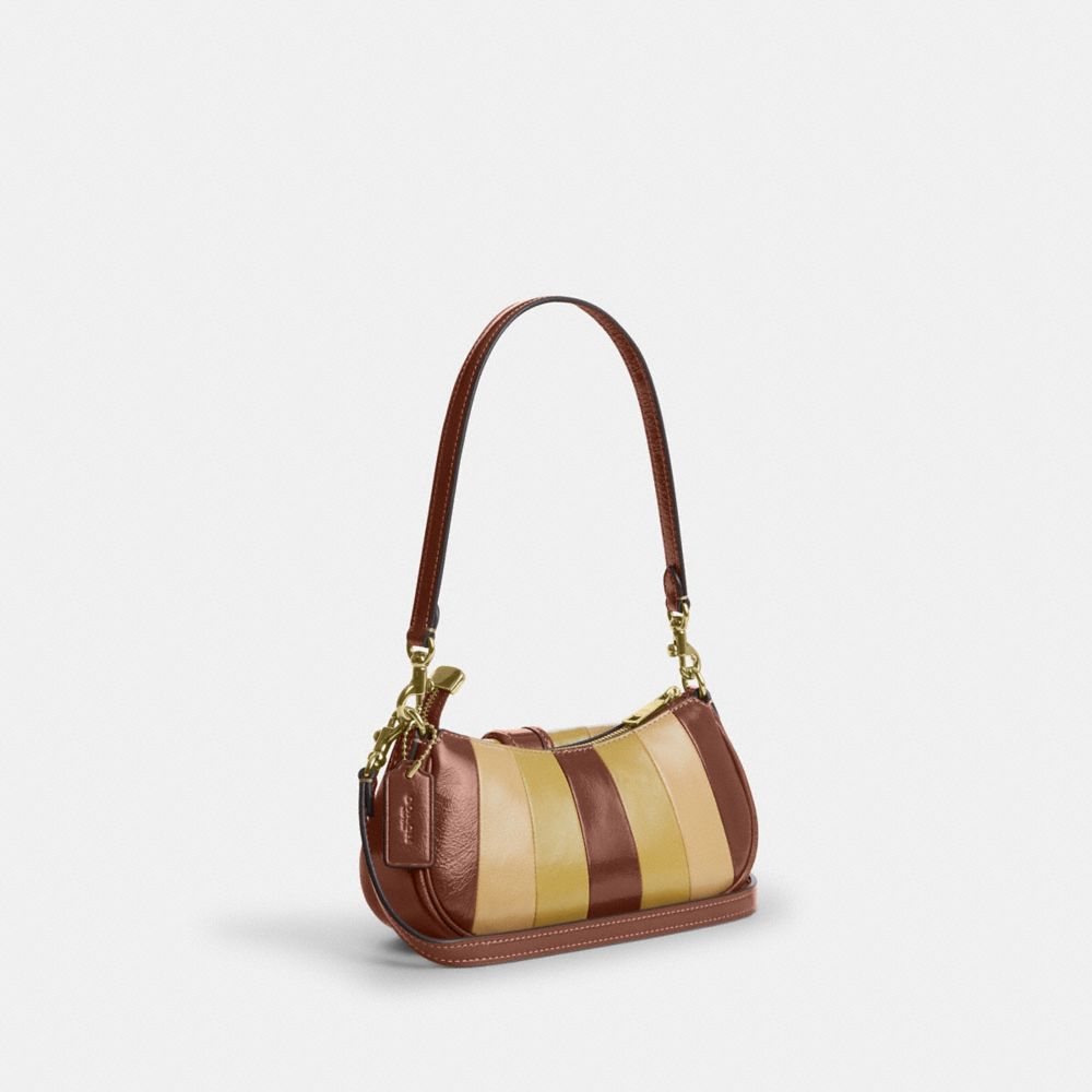 Coach Ashton Mini Shoulder Bag Gold Redwood Multi