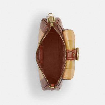 Coach Ashton Mini Shoulder Bag Gold Redwood Multi