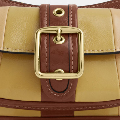 Coach Ashton Mini Shoulder Bag Gold Redwood Multi