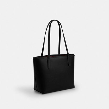 Coach Medium City Tote Bag Gold Black