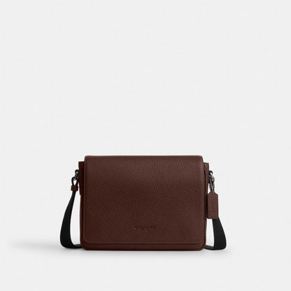 Coach Jack Messenger Bag Silver Maple