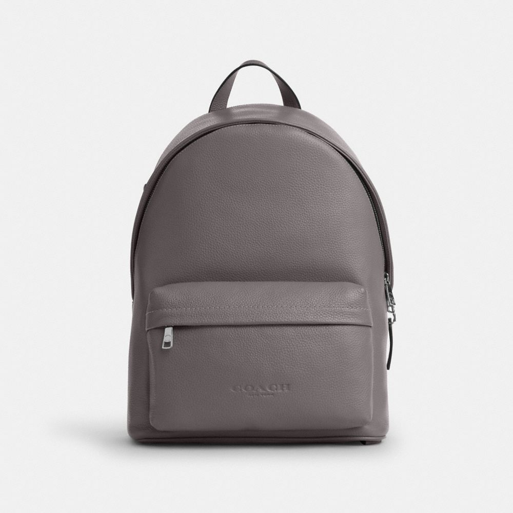 Coach Taylor Backpack Silver Graphite
