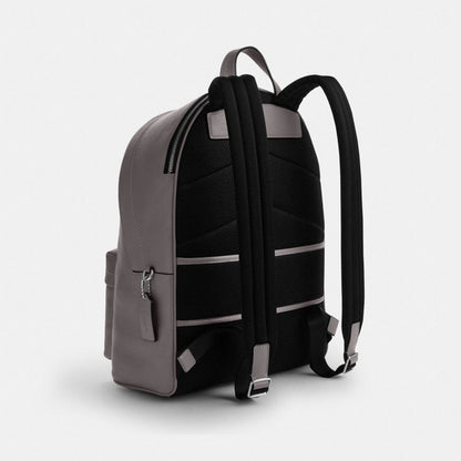 Coach Taylor Backpack Silver Graphite