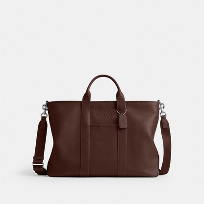 Coach Grayson Tote Bag Silver/Maple