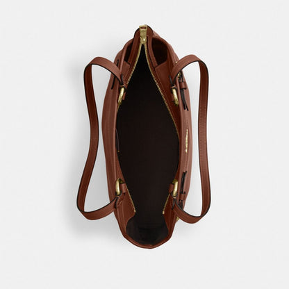 Coach Easton Tote Bag Gold Redwood
