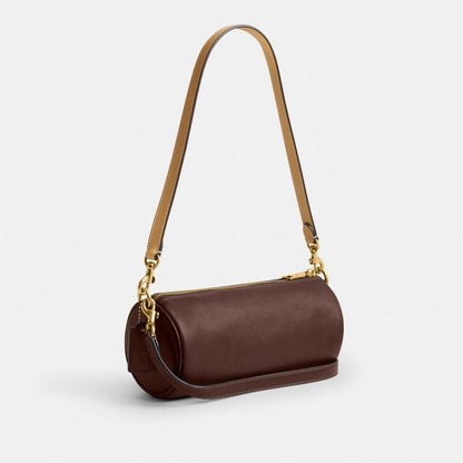 Coach Barrel Bag Brass Maple