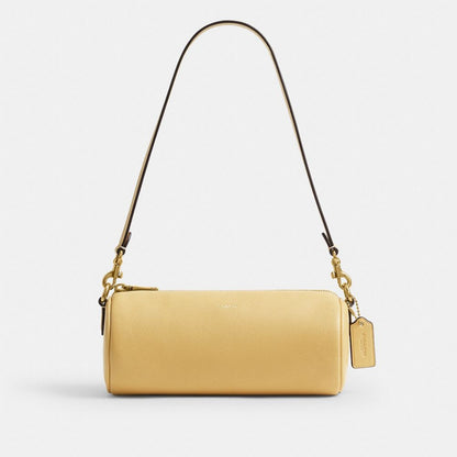 Coach Barrel Bag Brass Vanilla