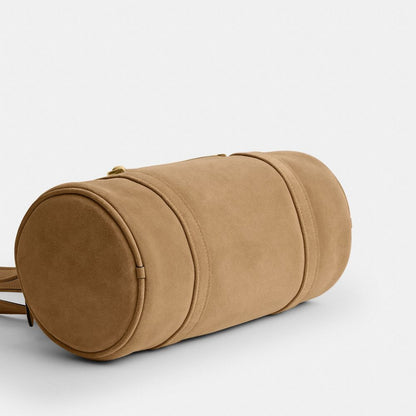 Coach Kisslock Barrel Bag Brass Soul