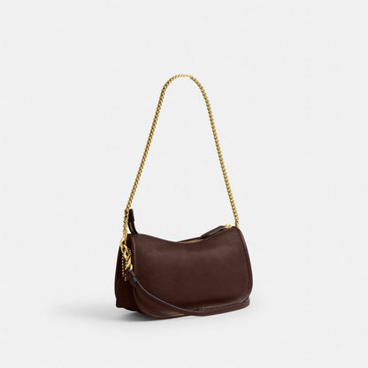 Coach Twin Turnlock Waverly Bag Brass Maple
