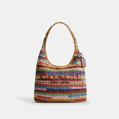 Coach Brooklyn Shoulder Bag 34 Brass Multi
