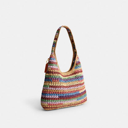 Coach Brooklyn Shoulder Bag 34 Brass Multi
