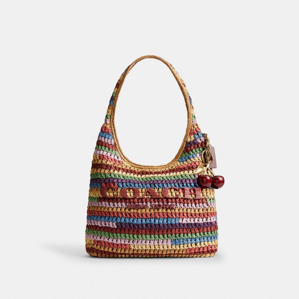 Coach Brooklyn Shoulder Bag 34 Brass Multi