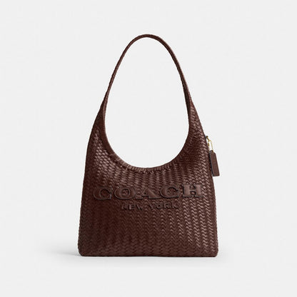 Coach Brooklyn Shoulder Bag 34 Brass Maple