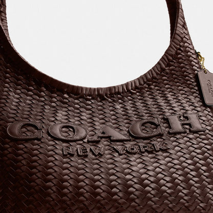 Coach Brooklyn Shoulder Bag 34 Brass Maple