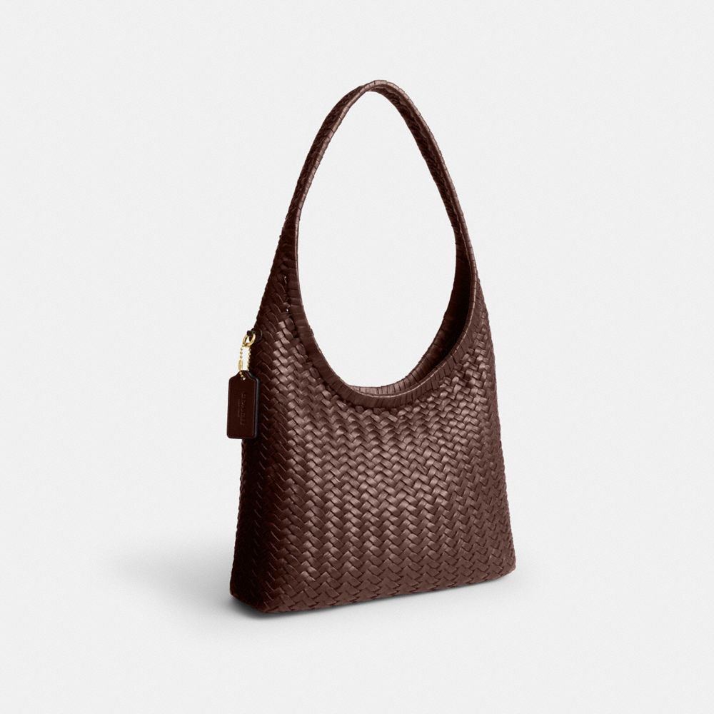 Coach Brooklyn Shoulder Bag 28 Brass Maple