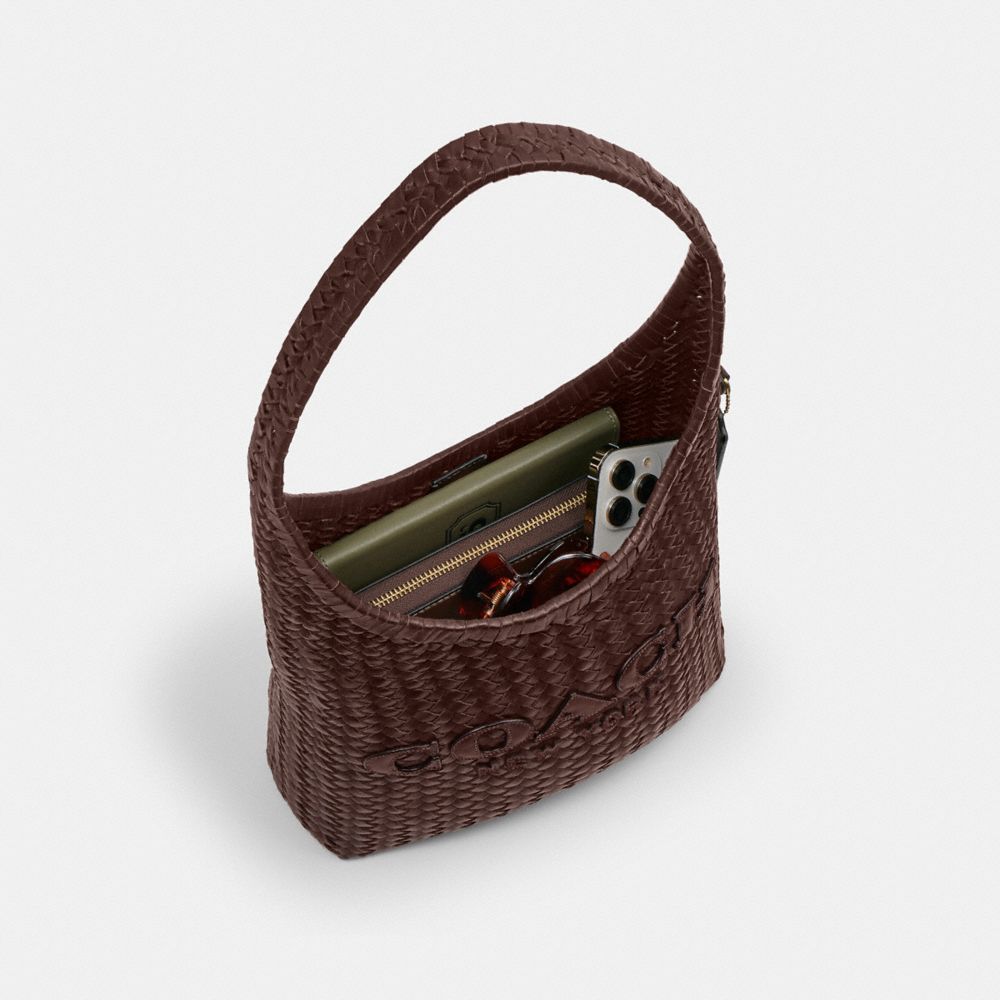 Coach Brooklyn Shoulder Bag 28 Brass Maple