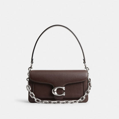 Coach Link Chain Strap Silver