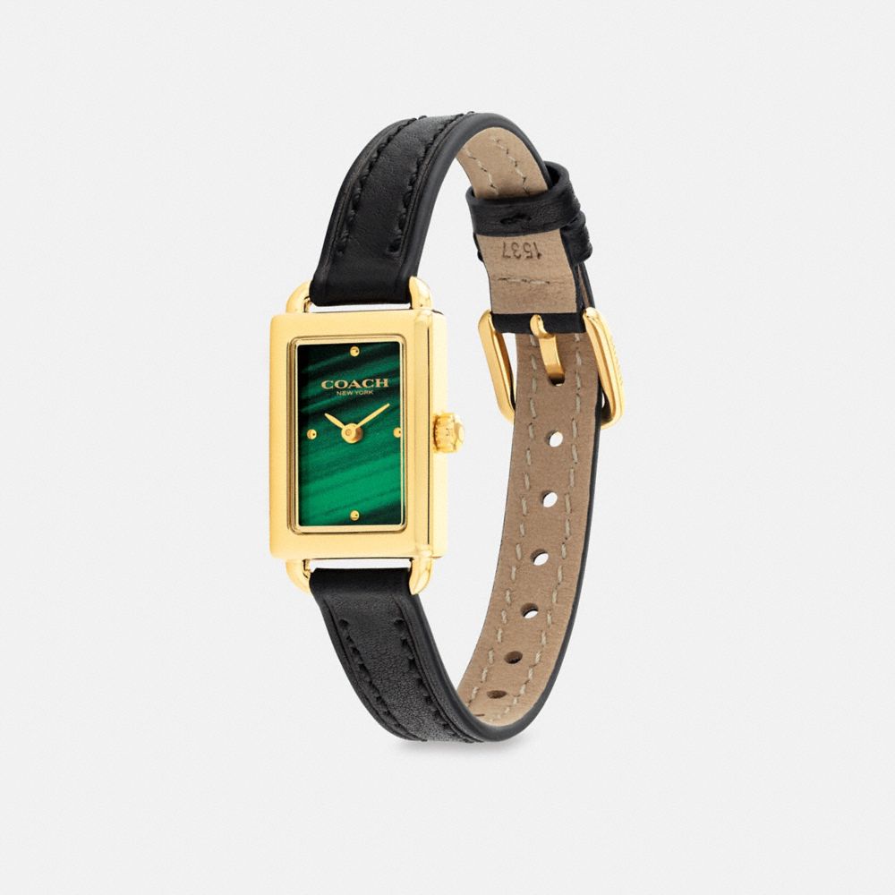 Coach Liz Watch, 24 Mm Green Black