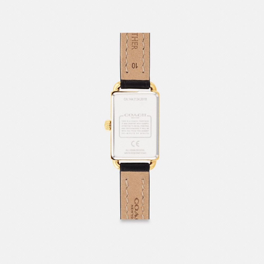 Coach Liz Watch, 24 Mm Green Black