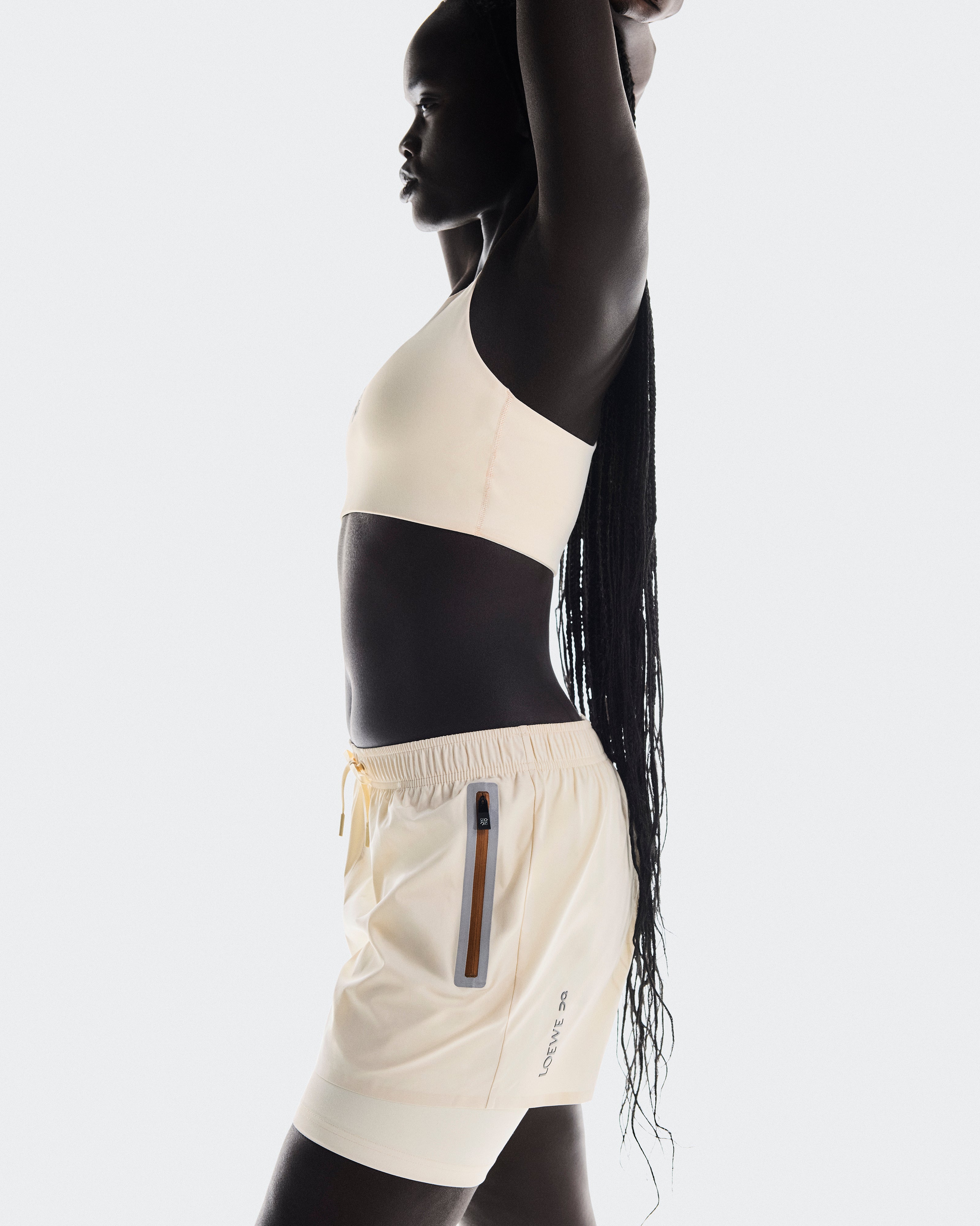 On Performance Shorts Loewe Ivory (Women'S)