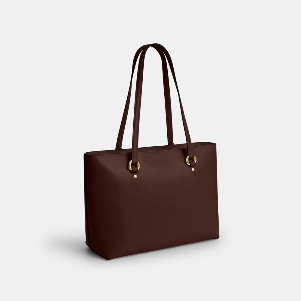 Coach Station Tote Bag Gold Maple
