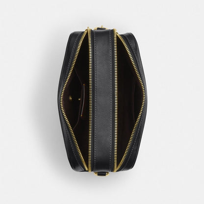 Coach Carey Crossbody Bag Gold Black