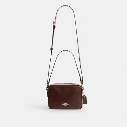 Coach Carey Crossbody Bag Silver Maple