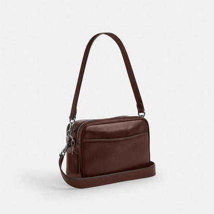 Coach Carey Crossbody Bag Silver Maple