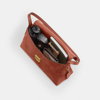 Coach Chelsea Shoulder Bag 30 Brass Clay